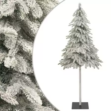 Albero di Natale Artificiale con Neve Fioccata 180 cm