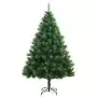 Albero di Natale Artificiale Incernierato con Base 150 cm