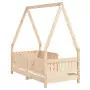 Giroletto per Bambini 70x140 cm in Legno Massello di Pino