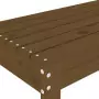 Panca da Giardino Miele 80x38x45 cm Legno Massello di Pino