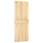 Porta Scorrevole con Set Hardware 80x210 cm Legno Massello Pino