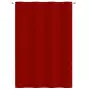 Paravento per Balcone Rosso 160x240 cm in Tessuto Oxford