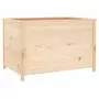 Fioriera Rialzata Giardino 119,5x82,5x78cm Legno Massello Pino