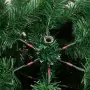 Albero Natale Artificiale Incernierato con Pigne e Bacche 180cm