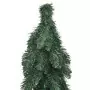 Albero di Natale Artificiale Incernierato con 60 LED 120 cm