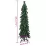 Albero di Natale Artificiale Incernierato con 60 LED 120 cm