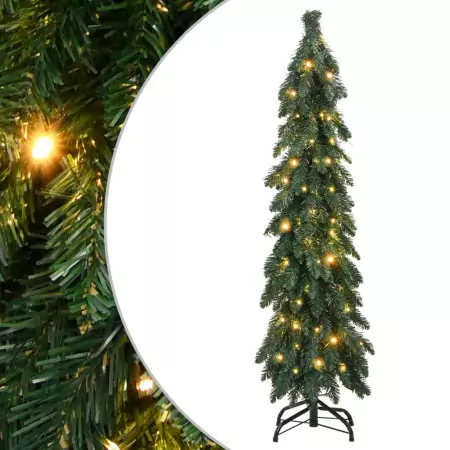 Albero di Natale Artificiale con 80 LED 150 cm