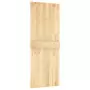 Porta Scorrevole con Set Hardware 80x210 cm Legno Massello Pino