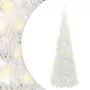 Albero di Natale Artificiale Pop-up con 50 LED Bianco 120 cm