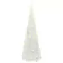 Albero di Natale Artificiale Pop-up con 50 LED Bianco 120 cm