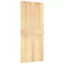 Porta Scorrevole con Set Hardware 90x210 cm Legno Massello Pino