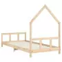 Giroletto per Bambini 90x200 cm in Legno Massello di Pino