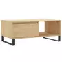 Tavolino Salotto Rovere Sonoma 90x50x36,5 cm Legno Multistrato