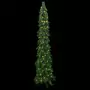 Albero di Natale Artificiale con 130 LED 210 cm