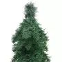 Albero di Natale Artificiale con 130 LED 210 cm