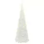 Albero di Natale Artificiale Pop-up con 100 LED Bianco 150 cm