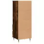 Credenza Rovere Fumo 40x36x110 cm in Legno Multistrato