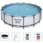 Bestway Set Piscina Rotonda Steel Pro MAX 457x122 cm