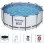 Bestway Set Piscina Rotonda Steel Pro MAX 366x122 cm