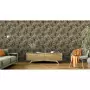 DUTCH WALLCOVERINGS Carta da Parati Palm Trees Oro e Nero