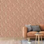 DUTCH WALLCOVERINGS Carta da Parati Mae Arancione e Beige