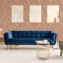 DUTCH WALLCOVERINGS Carta da Parati Mae Arancione e Beige