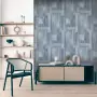 DUTCH WALLCOVERINGS Carta da Parati Wood in Grigio