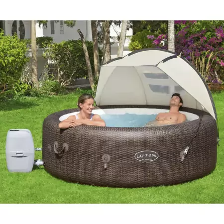 Bestway Tettoia per Idromassaggio Lay-Z-Spa 183x94x109 cm