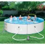 Bestway Set Piscina Rotonda Hydrium Telaio Acciaio 460x90 cm