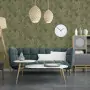 DUTCH WALLCOVERINGS Carta da Parati Joelle in Verde e Oro