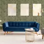 DUTCH WALLCOVERINGS Carta da Parati Joelle in Verde e Oro