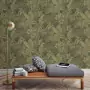 DUTCH WALLCOVERINGS Carta da Parati Joelle in Verde e Oro