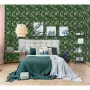 DUTCH WALLCOVERINGS Carta da Parati "Eden" Nero e Verde Scuro