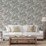 DUTCH WALLCOVERINGS Carta da Parati Onyx Grigio Scuro