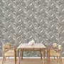 DUTCH WALLCOVERINGS Carta da Parati Onyx Grigio Scuro