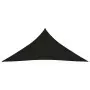 Parasole a Vela Oxford Triangolare 5x6x6 m Nero