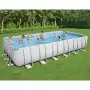 Bestway Set Piscina Power Steel Rettangolare 732x366x132 cm