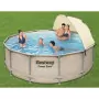 Bestway Set Piscina con Tettoia Power Steel 396x107 cm