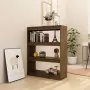 Libreria/Divisorio Marrone Miele 100x30x103 cm in Legno di Pino