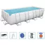 Bestway Power Steel Set Piscina Rettangolare 488x244x122 cm