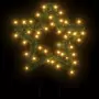 Decorazioni Luminose Natalizie Picchetti 3pz Stella 50LED 29cm