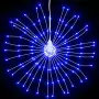 Illuminazioni di Natale Galassia 140 LED 2pz Blu 17 cm