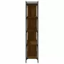 Libreria Rovere Marrone 5 Ripiani 76x32x158cm Legno Multistrato