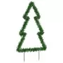 Decorazione Luminosa Natalizia con Picchetti Albero 80LED 60cm