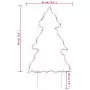 Decorazione Luminosa Natalizia con Picchetti Albero 80LED 60cm