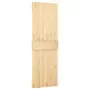 Porta Scorrevole con Set Hardware 70x210 cm Legno Massello Pino