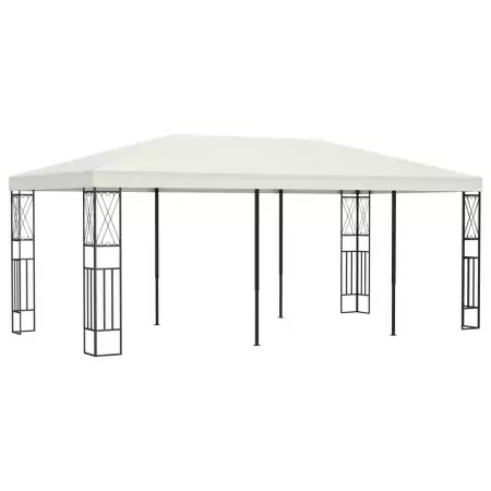 Gazebo 3x6 m Crema in Tessuto