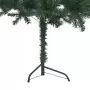 Albero di Natale Artificiale ad Angolo con Supporto Verde 180 cm PVC