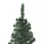 Albero di Natale Artificiale ad Angolo con Supporto Verde 180 cm PVC