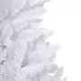 Albero di Natale Artificiale Incernierato con Base Bianco 270cm